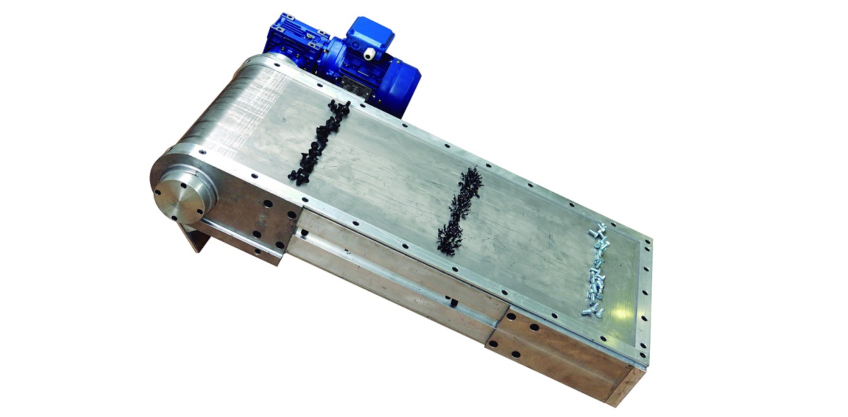 Magnetic conveyor belt