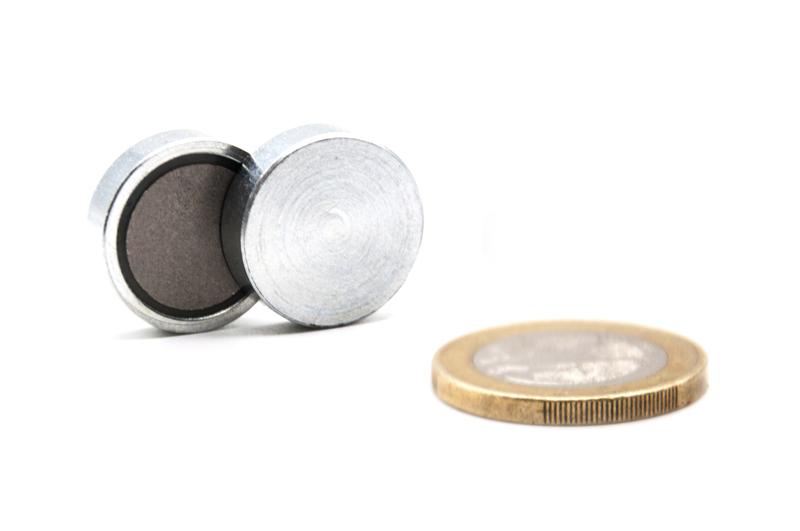 What materials is a permanent magnet made of