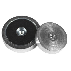 Through hole magnetic system with metric