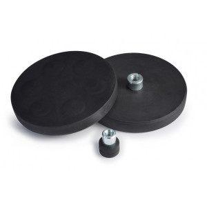 Bases Magnéticas de Neodimio recubiertas de Caucho