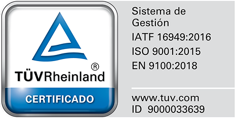 <span>IATF 16949</span><br> Certificación para automoción.